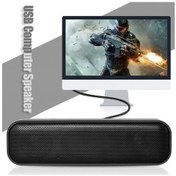 Resim Createtech Usb Soundbar Masaüstü Hoparlör, Kablolu Bilgisayar Ve Tv Ses Kutusu 