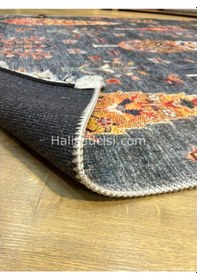 Resim Salerno Çamaşır Makinesinde Yıkanabilir Kilim Halı Hs1015 Çok Renkli 