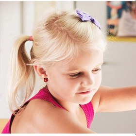 Resim Mucizevi Uğurböceği Ladybug Küpe Kwami Mucize Küpe Siyah 