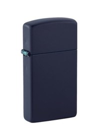 Resim Zippo 1639 Slim Navy Blue Matte Çakmak 