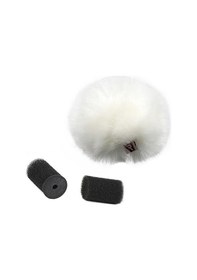 Resim Rycote 065516 Beyaz Renk Yaka Mikrofonu için Rüzgar Koruyucu 