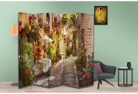 Resim Manzara Temalı Özel Tasarım Paravan Room Divider PRV1285, 180 x 180 