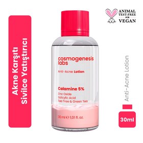 Resim Cosmogenesis Labs Akne Karşıtı Losyon 30 ml - Gratis 
