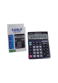 Resim Caslo CS-130T Büyük Boy 12 Hane Hesap Makinesi 