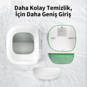 Resim Petkit Purobot Max Pro 2 Akıllı Kedi Tuvaleti (Resmi Distribütör Garantili) 