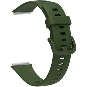 Resim Tuva Teknoloji Huawei Band 7 Krd-71 Uyumlu Kordon-koyu Yeşil 