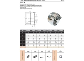 Resim Fett 315MM Harvest 3 Ayaklı Döndürülebilir Önden Bağlantılı Torna Aynası 