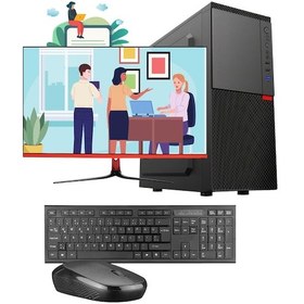 Resim Ramtech WorkForce OF510-090 i5-10400F 16 GB 1 TB HDD+512 GB SSD R5230 27" Masaüstü Bilgisayar 