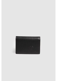 Resim La'Graccio Paris Lagraccio Paris Unisex Nade Hakiki Deri Akardiyon Rfid Korumalı Kartlık Crazy Lacivert 