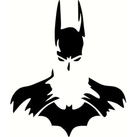 Resim Batman Duvar Dekor Sticker 40 x 44 cm 
