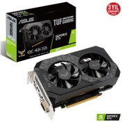 Resim ASUS TUF-GTX1650-O4GD6-GAMING, 4Gb, GDDR6, 128Bit 1xDVI, 1xHDMI, 1xDP GAMING Ekran Kartı Asus