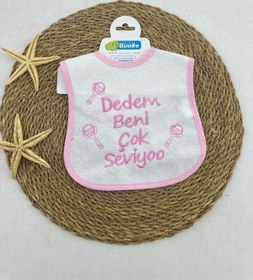 Resim Mama Önlüğü Dedem Beni Çok Seviyor Mö364 