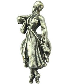 Resim Kafkas Erkek Figürlü Rozet Çok Renkli 