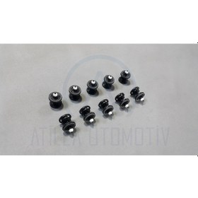 Resim Volkswagen Golf 7 5G 2013-2020 Kapi Döseme Klipsi 10 Adet 481867856 