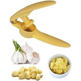Resim Pratik Kolay Yıkanabilir Sarımsak Ezme Aparatı Sarımsak Ezici Pres Çok Renkli 