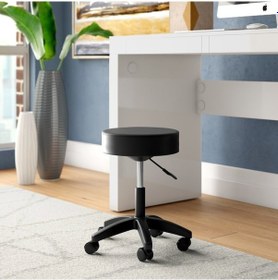 Resim Depolife Tekerlekli Tabure Ofis Büro Hastane Labaratuar Öğrenci Eczane Ine 