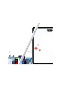 Resim Microcase AL4332 Universal Telefon Tablet Apple Uyumlu iPad Beyaz Yumuşak Uçlu Stylus Kalem 