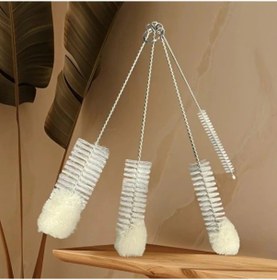 Resim Universal 4'lü Çok Amaçlı Temizlik Fırçası 