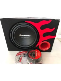 Resim Pioneer Paket Ses Sistemi Tam Takım Jameson Anfi Oval Hoparlör Wofer Teyp Kablo Full Set 