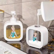 Resim Disney Karikatür Buz Prensesi Bölünmüş Şişe Şeffaf Basınç Kaplı Banyo Malzemeleri Hafif Seyahat ve Ev Kullanımı İçin 
