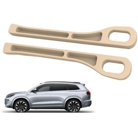 Resim Periboia Araba Koltuk Arası Düzenleyici Krem Renk 