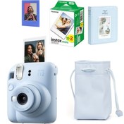 Resim Fujifilm Instax Mini 12 Fotoğraf Makinesi-20li Film-Büzgülü Kılıf-64lü Albüm ve Mıknatıslı Çerçeve Seti 1 