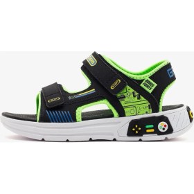 Resim Skechers Power Splash Büyük Erkek Çocuk Siyah Sandalet 402271L Bklm 