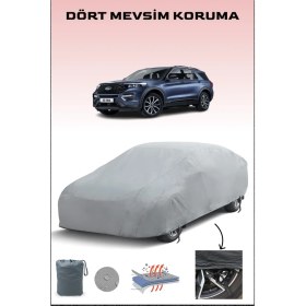 Resim Breen Ford Explorer Vı ile Uyumlu Oto Branda, Araba Brandası, Su ve Güneş Geçirmez Araba Çadırı 