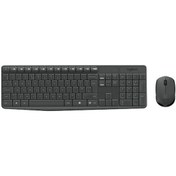 Resim Logitech Mk235 Multimedya Q Klavye Mouse Set A Optik 