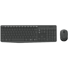 Resim Logitech Mk235 Multimedya Q Klavye Mouse Set A Optik 