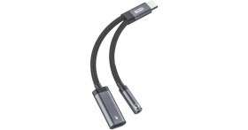 Resim Go-Des Go Des GD-UC312 Type-C To 3.5 mm Aux Kulaklık ve Şarj Dönüştürücü Ses Adaptörü 