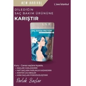 Resim Storemax Kuru-Cansız Saçlara Parlaklık Terapisi | Saç Bakım Proteini | 50 Gram 