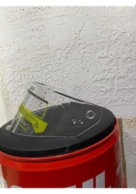 Resim M-910 Kask Camı Siyah-şeffaf 