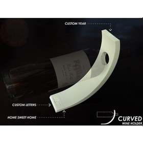 Resim Opencart Kavisli Şaraplık Sadece Plastik Aparattır 