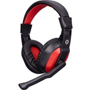 Resim Snopy Rampage Snopy SN-633 X-BLOOM Siyah/kırmızı Kulak Üstü Gaming Oyuncu Mikrofonlu Kulaklık 