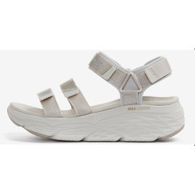 Resim Skechers Max Cushioning - Lured Kadın Sandalet - 140218 Nat Bej 