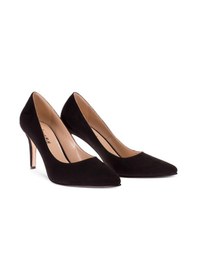 Resim Deery Siyah Süet Kadın Stiletto Siyah (539805693) Siyah 