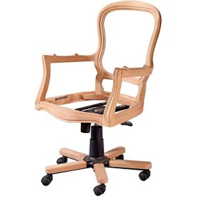 Resim Masifart Vomere Klasik Döner Koltuk Cilasız Ham Diğer 