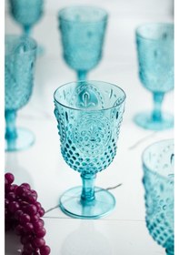 Resim Akrilik Aquamarin Tekli Kadeh & Su Meşrubat Kahve Yanı Bardağı 450 Ml Cam Değildir Diğer 