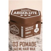 Resim Belle Fusion BFS Saç Wax Pomade Wax Zor Şekle Giren Saçlar ve Parlak Absolute Professional 