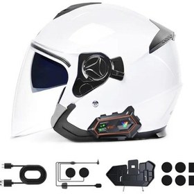 Resim Konyax Y20 Max Kablosuz Motosiklet Kask Intercom 