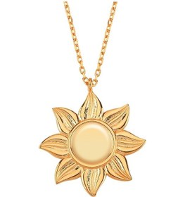 Resim Rose Gümüş Güneş Kolye G1498Klr3 Altınsepeti 