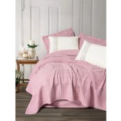 Resim Cotton Box Aura Çift Kişilik Pike Takımı Pebble Pembe 