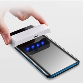 Resim teknosepetim Samsung S23 Ultra Uv Işınlı Sıvılı Full Tam Kaplayan Ekran Koruyucu Kırılmaz Cam Şeffaf S23 Ultra 