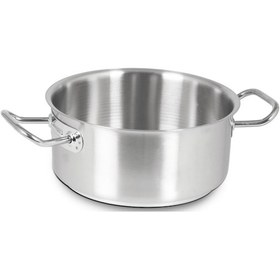 Resim Kapp Kapaksız Çelik Tencere - Silindirik 20X9 CM - 3 L 