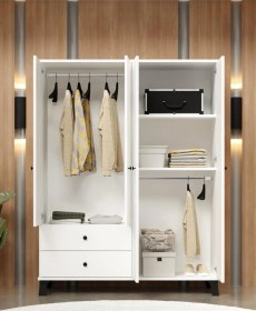 Resim Kuzeylife Vera Gardırop Beyaz 