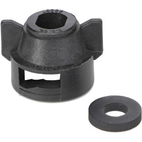 Resim AGCO Hızlı Bağlantı TeeJet Kapak, Siyah Oval - Massey Ferguson / Fendt / Valtra | ACP0484550 