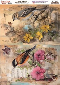 Resim Pirinç Dekopaj Kağıdı 30x42cm Pt-261 