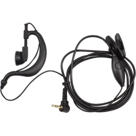 Resim Ayt Powermaster Motorola T6N Aselsan Cobra Pmr Akustik Telsiz Kulaklığı 2.5 mm Stereo Jack El Telsizi Için 
