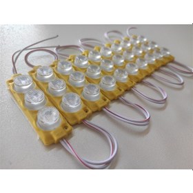 Resim Replax Carub Camlı Parmak Led Lamba Sarı 24 Volt Su Geçirmez 10'lu 3m 